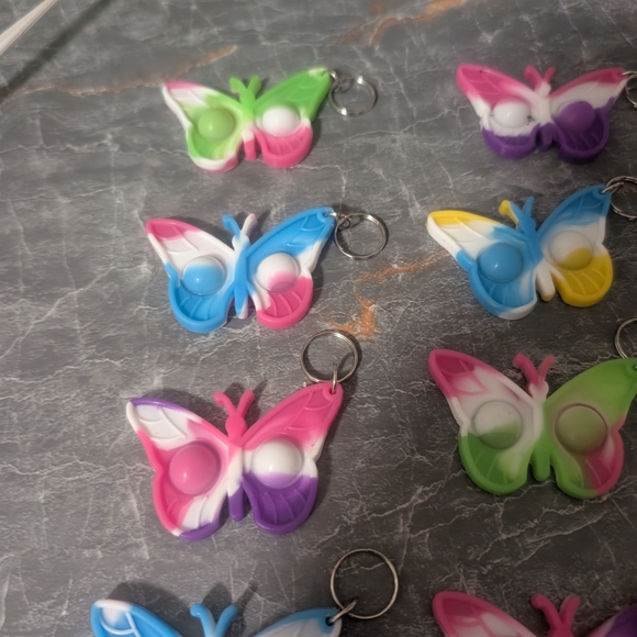 Colorful Butterfly Keychains - Picture 3 of 8